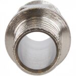 SFA-0001-200212 Переходник с наружной резьбой 20х2.0x1/2 никелированный для труб из сшитого полиэтилена аксиальный Stout — изображение 4