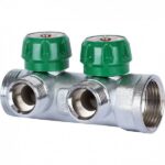 SMB-6850-013402 коллектор регулирующий 1 2 отвода 3/4 ЕК Stout
