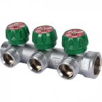 SMB-6850-343403 коллектор регулирующий 3/4 3 отвода 3/4 ЕК Stout — изображение 7