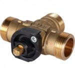 SVM-0170-300125 3-Ходовой зональный клапан сервопривод 230V с кабелем 1м, НР 1 Stout — изображение 4