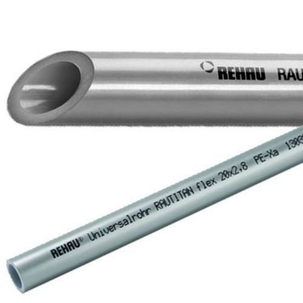 Труба из сшитого полиэтилена универсальная 25х3.5 мм (бухта: 50 м) RAUTITAN flex Rehau