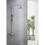 Душевая система с термостатом Hansen HL33070 хром