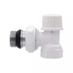 Клапан настроечный ViEiR угловой нижний 1/2″ VR284-F, белый — изображение 2