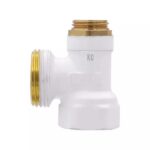 Клапан настроечный ViEiR угловой нижний 1/2″ VR284-F, белый